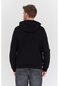 Armani Exchange - ARMANI EXCHANGE Czarna męska bluza z kapturem, Rozmiar M. Typ kołnierza: kaptur. Kolor: czarny #3