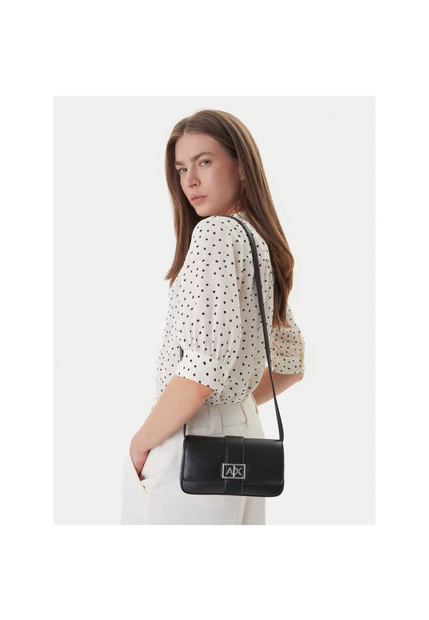 Torebka Armani Exchange. Kolor: czarny