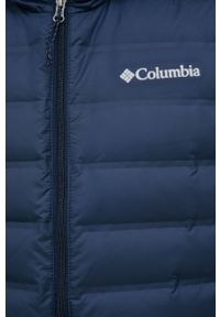 columbia - Columbia kurtka sportowa puchowa Lake 22 kolor granatowy przejściowa. Kolor: niebieski. Materiał: puch. Styl: sportowy #6