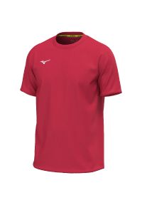Koszulka Mizuno Team. Kolor: czerwony. Sport: fitness #1
