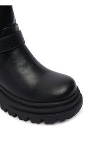 Buffalo Botki Bravr Biker Lo 1220067 Czarny. Kolor: czarny. Materiał: skóra #3