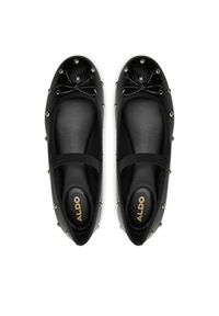 Aldo Baleriny Byanca 13873094 Czarny. Kolor: czarny. Materiał: skóra