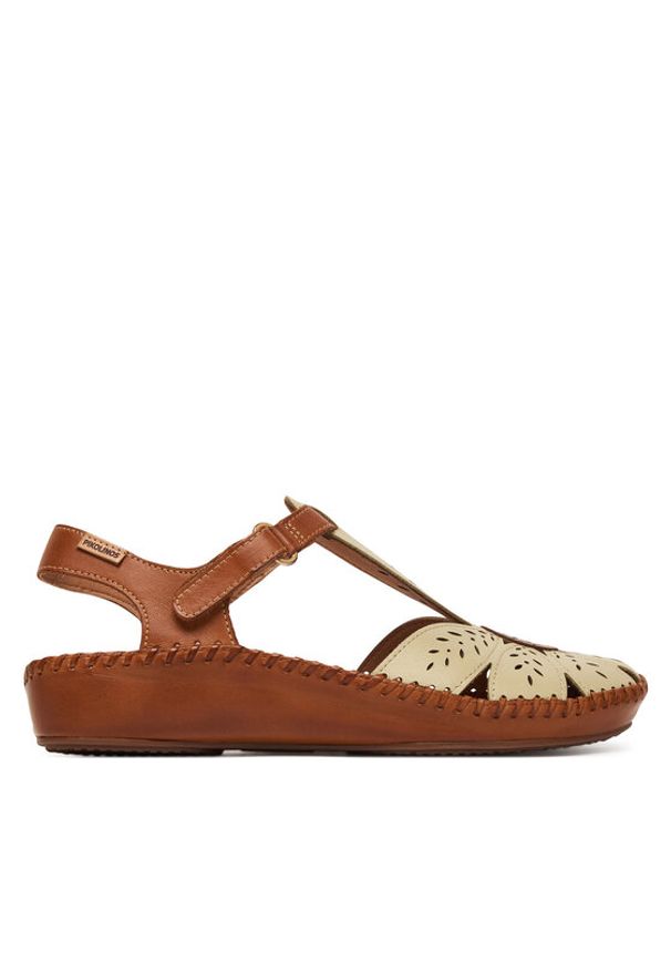 Pikolinos Sandały P. Vallarta 655-0841C1 Écru. Materiał: skóra