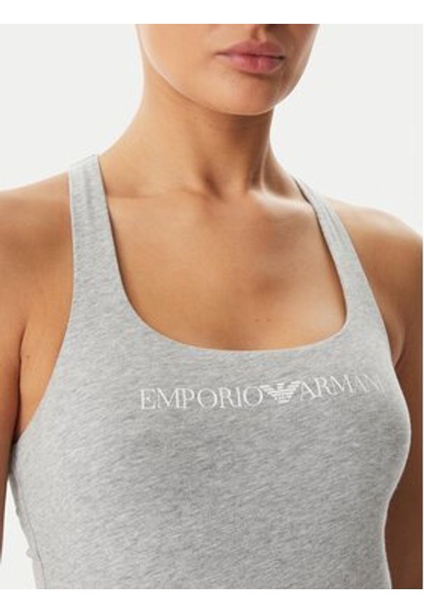 Emporio Armani Underwear Top EW002903 AF19026 O8002 Szary Slim Fit. Kolor: szary. Materiał: bawełna