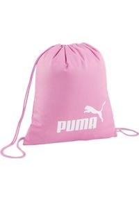 Puma Plecak torba worek na buty sportowy szkolny Puma Phase Gym Sack różowy 79944 32. Kolor: różowy. Styl: sportowy