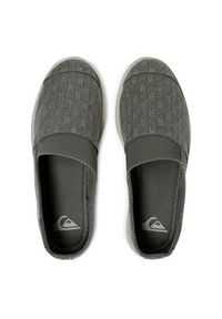 Quiksilver Espadryle AQYS700053 Szary. Kolor: szary. Materiał: materiał