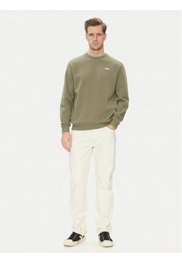 Hunter Bluza May HARM0058251 Khaki Relaxed Fit. Kolor: brązowy. Materiał: syntetyk