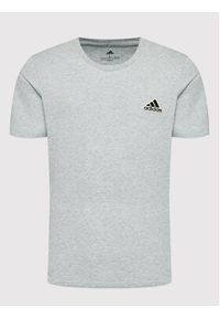 Adidas - adidas T-Shirt Essentials FeelComfy Sport Inspired HE1808 Szary Regular Fit. Kolor: szary. Materiał: bawełna. Styl: sportowy #3