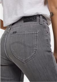 Lee - DAMSKIE SPODNIE LEE MARION STRAIGHT AGED SILVER 112363542 #4