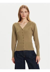Vero Moda Kardigan Saba 10334777 Zielony Regular Fit. Kolor: zielony. Materiał: syntetyk
