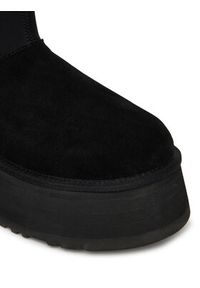 Ugg Śniegowce W Classic Mini Dipper 1168170 Czarny. Kolor: czarny. Materiał: zamsz, skóra #5