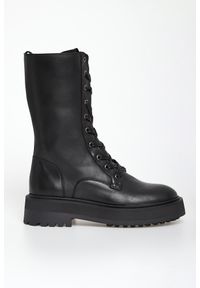 Aeronautica Militare - Trapery damskie skórzane AERONAUTICA MILITARE. Materiał: skóra #3