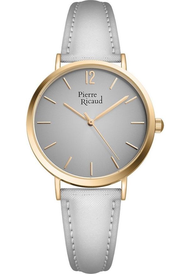 Zegarek Pierre Ricaud Zegarek damski Pierre Ricaud P51078.1W57Q szary. Kolor: szary