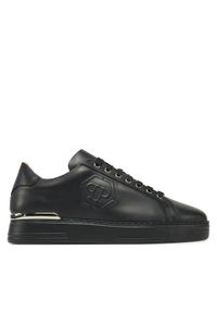 Philipp Plein - PHILIPP PLEIN Sneakersy SAES USC0692 PLE075 Czarny. Kolor: czarny. Materiał: skóra