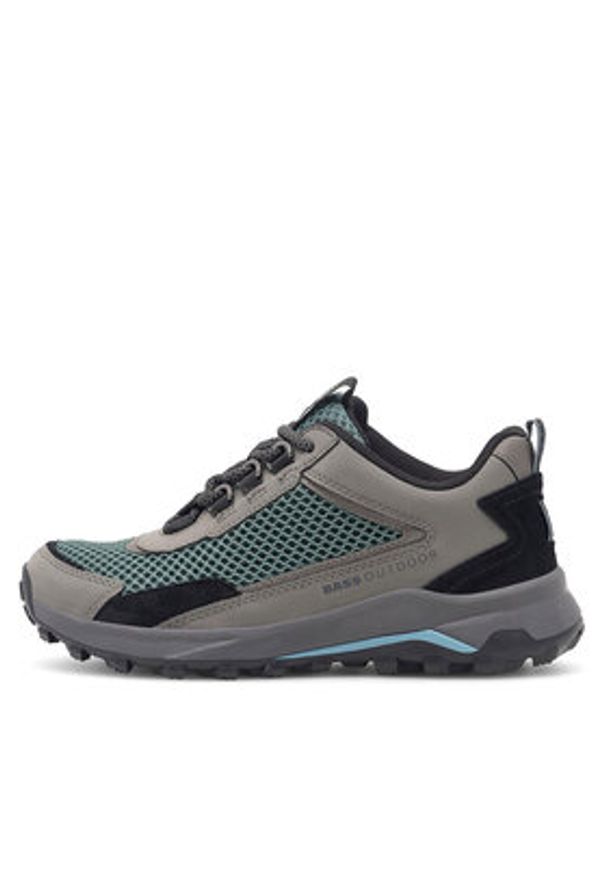 BASS OUTDOOR Sneakersy BA12A802 Turkusowy. Kolor: turkusowy. Materiał: materiał. Sport: outdoor
