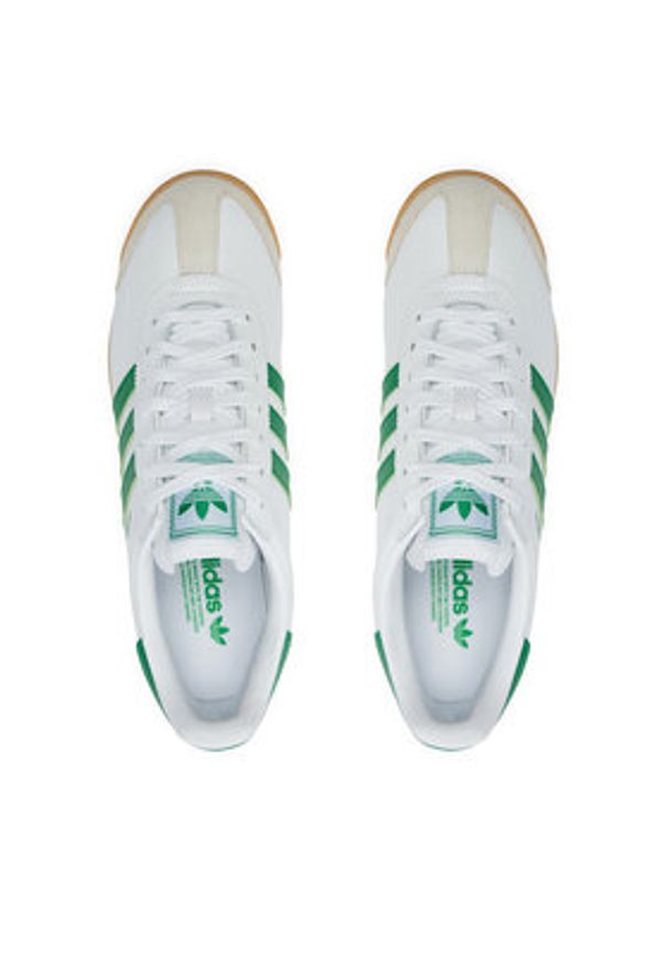 Adidas - adidas Sneakersy Samoa JH9078 Biały. Kolor: biały. Materiał: skóra