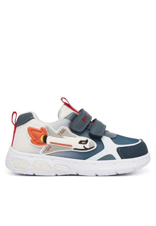 Sneakersy Garvalin. Kolor: niebieski