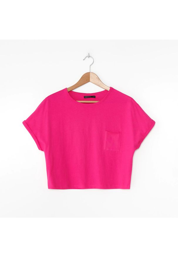 House - Koszulka z bawełny organicznej - Różowy. Kolor: różowy. Materiał: bawełna