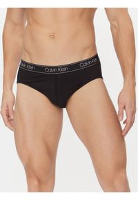 Calvin Klein Underwear Slipy 000NB2863A Czarny Regular Fit. Kolor: czarny. Materiał: bawełna #1
