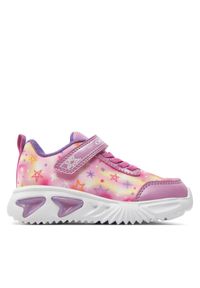 Geox Sneakersy J Assister Girl J45E9B 02ANF C0799 M Różowy. Kolor: różowy. Materiał: materiał, mesh