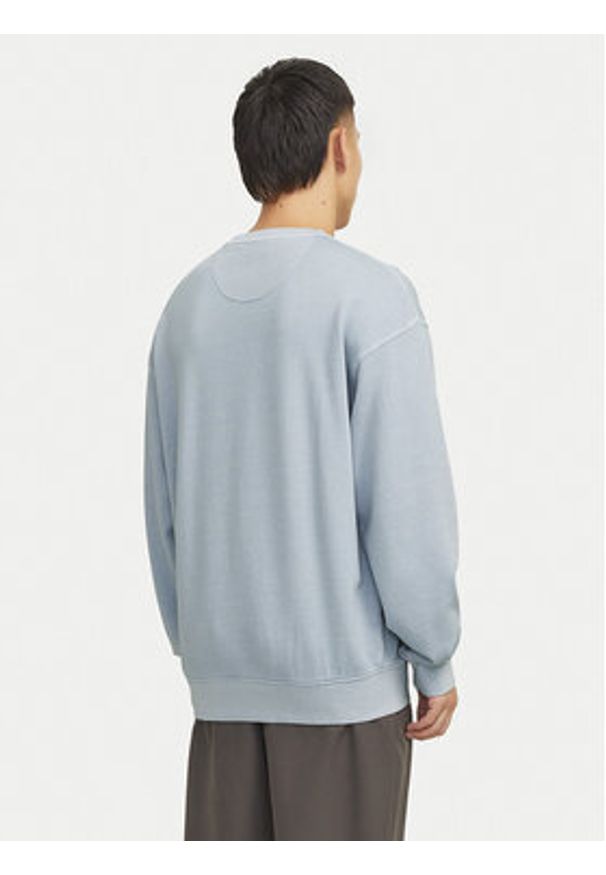 Jack & Jones - Jack&Jones Bluza Charge 12268273 Błękitny Loose Fit. Kolor: niebieski. Materiał: bawełna