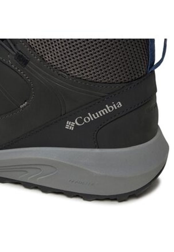 columbia - Columbia Trekkingi Trailstorm™ Crest Mid Waterproof 2027001 Czarny. Kolor: czarny. Materiał: skóra. Sport: turystyka piesza