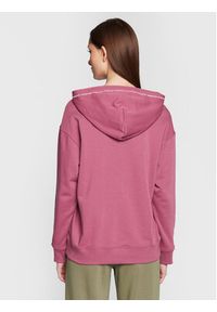 New Balance Bluza WT23516 Różowy Oversize. Kolor: różowy. Materiał: syntetyk, bawełna