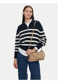 TOMMY HILFIGER - Tommy Hilfiger Torebka AW0AW17026 Beżowy. Kolor: beżowy. Materiał: skórzane #3