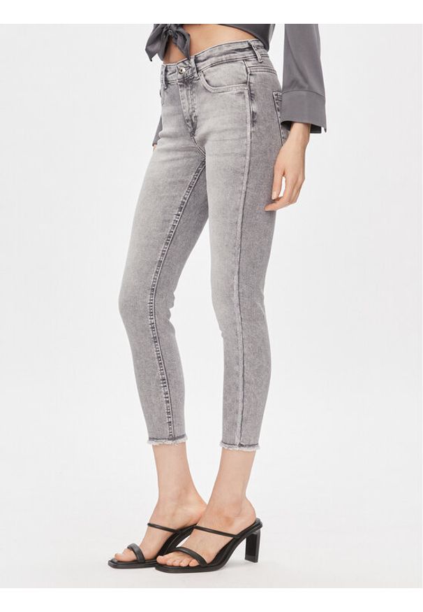 only - ONLY Jeansy 15279874 Szary Skinny Fit. Kolor: szary