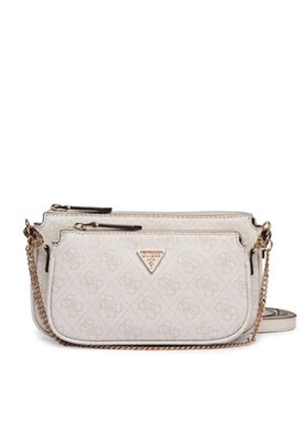 Guess Torebka Noelle II Mini HWBG96 72710 Beżowy. Kolor: beżowy. Materiał: skórzane