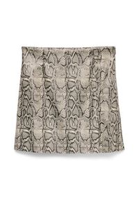 Vero Moda Spódnica z imitacji skóry Nelly 10336982 Beżowy Slim Fit. Kolor: beżowy. Materiał: skóra