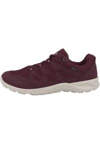 ecco - Buty do chodzenia damskie Ecco Terracruise Lt. Zapięcie: sznurówki. Kolor: czerwony. Materiał: materiał, syntetyk. Szerokość cholewki: normalna