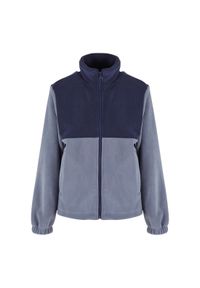 Polar damski zapinany na zamek Urban Classics. Kolor: niebieski. Materiał: polar #1