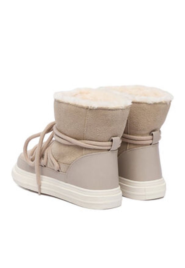 DeeZee Śniegowce DZN-025 Szary. Kolor: szary. Materiał: materiał