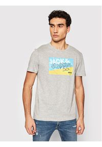 Jack & Jones - T-Shirt Jack&Jones. Kolor: szary. Materiał: bawełna #1