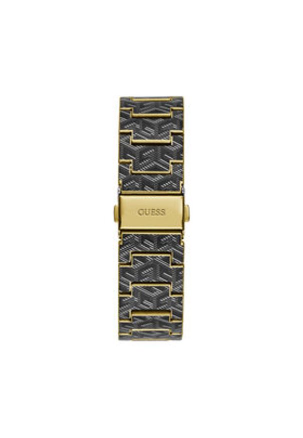 Guess Zegarek Misfit GW0597L1 Czarny. Kolor: czarny
