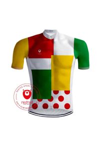 REDTED - Camisola de ciclismo retro - Camisola Tour de France - RedTed. Kolor: różowy. Materiał: poliester