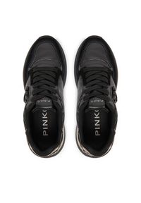 Pinko - PINKO Sneakersy Gem 07 SS0055P106 Czarny. Kolor: czarny. Materiał: materiał #3