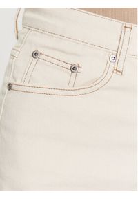 Glamorous Szorty jeansowe KA6117A Beżowy Regular Fit. Kolor: beżowy. Materiał: bawełna