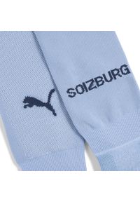 Puma - Męskie gładkie skarpety FC Red Bull Salzburg 24/25 PUMA Zen Blue Club Navy. Kolor: niebieski. Wzór: gładki. Sport: piłka nożna