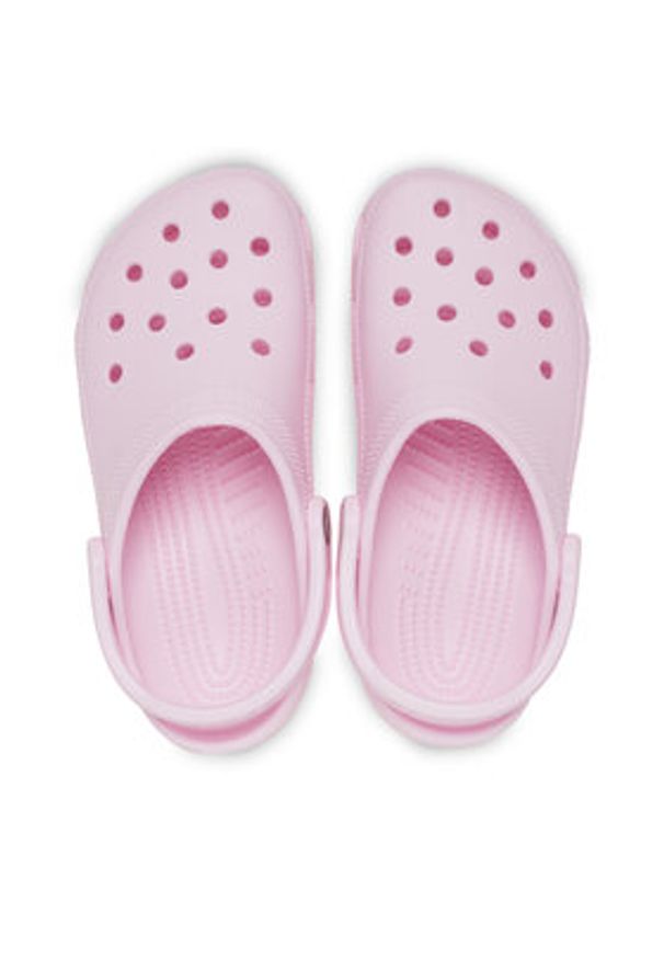 Crocs Klapki Classic 10001 Różowy. Kolor: różowy