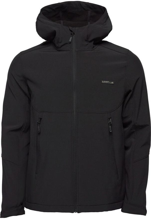 LUCAS - Kurtka Softshell Lucas dla Mężczyzn 2XL - Wodoodporna i Oddychająca. Kolor: czarny. Materiał: elastan, poliester. Sport: turystyka piesza