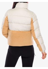 columbia - Kurtka ocieplana damska Columbia Leadbetter Point II Sherpa Hybrid. Kolor: biały, wielokolorowy, beżowy