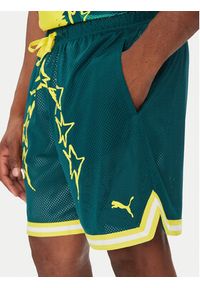Puma Szorty sportowe 631703 Zielony Regular Fit. Kolor: zielony. Materiał: syntetyk #5