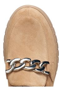 Geox Półbuty D Flextride D659AA 00022 C5000 Beżowy. Kolor: beżowy. Materiał: zamsz, skóra #4