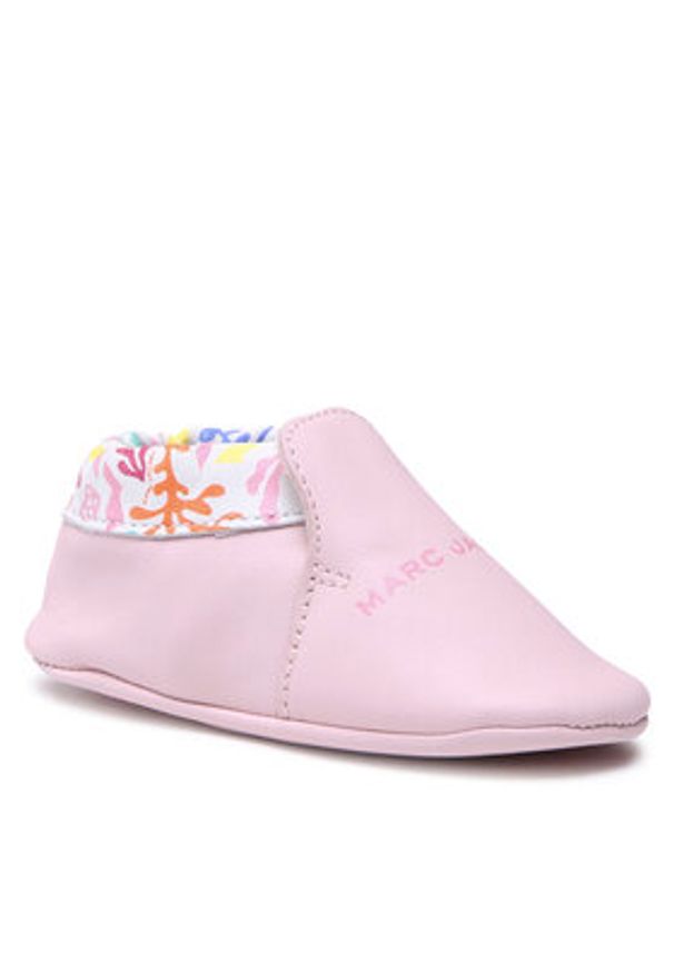 MARC JACOBS - Marc Jacobs Kapcie W99009 Różowy. Kolor: różowy. Materiał: skóra