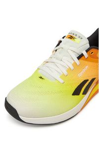 Reebok Sneakersy NANO X5 100209367 Żółty. Kolor: żółty. Materiał: materiał #6