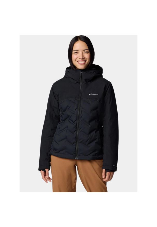 columbia - Kurtka Damska Columbia Grand Trek III. Kolor: czarny. Materiał: puch. Sezon: zima. Sport: turystyka piesza