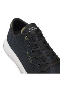 TOMMY HILFIGER - Tommy Hilfiger Sneakersy Lightweight Cup Mesh FM0FM05115 Czarny. Kolor: czarny. Materiał: materiał