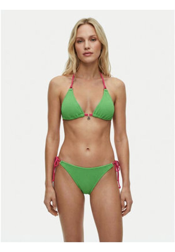 Banana Moon Dół od bikini Lenka Scrunchym JAA47 Zielony. Kolor: zielony. Materiał: syntetyk